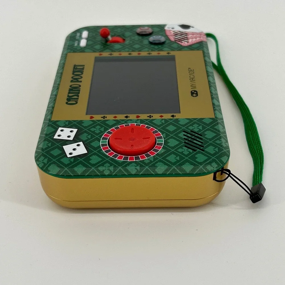 My Arcade Casino Pocket Player Max Handheld Game DGUN-3948 USB-C TESTED WORKS